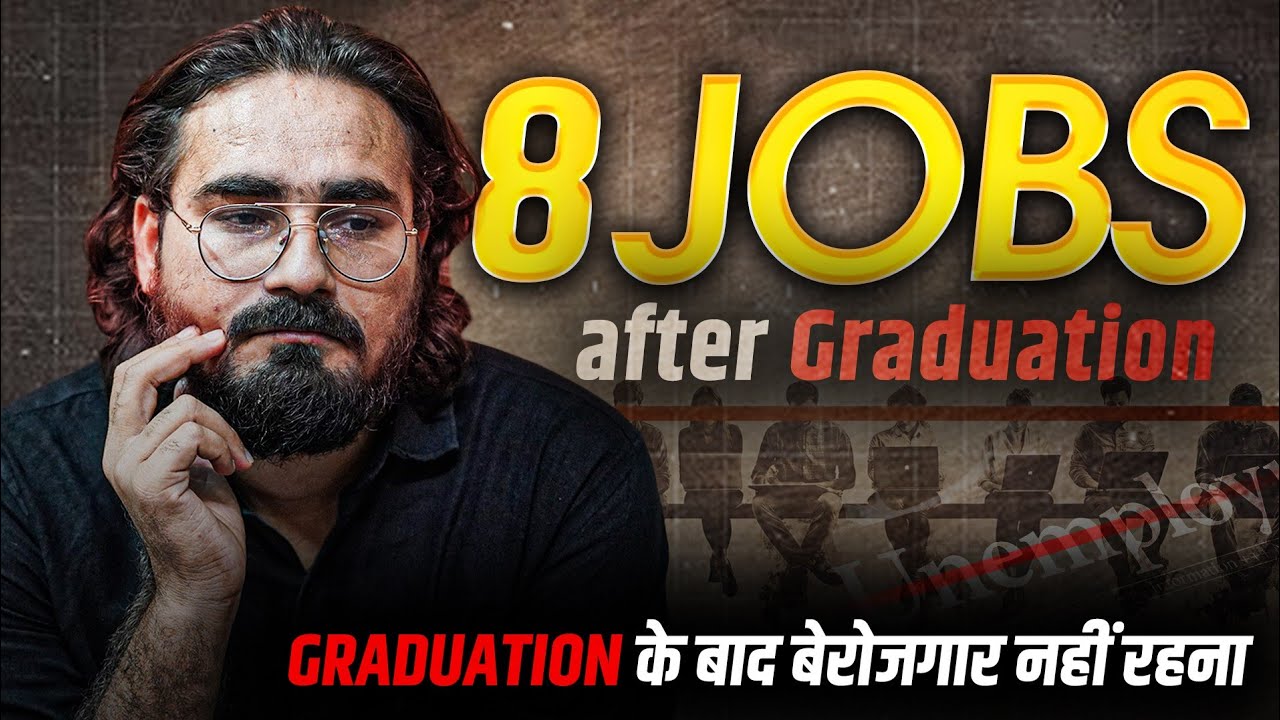 Top 8 Best Jobs After Graduation in India | Government & Private Career Options 🔥