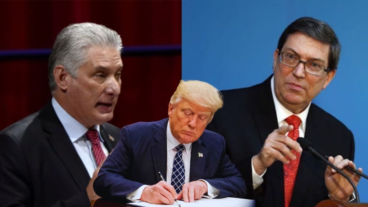 Díaz-Canel y Bruno Rodríguez salen a amenazar a Trump tras REGRESAR a Lista NEGRA