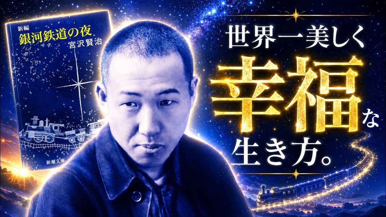 【名著】銀河鉄道の夜｜宮沢賢治　世界で最も美しく、幸福な生き方。