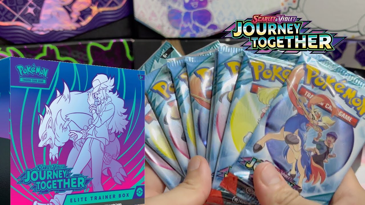 ¡Abriendo la increíble ETB de Journey Together, no te lo pierdas!