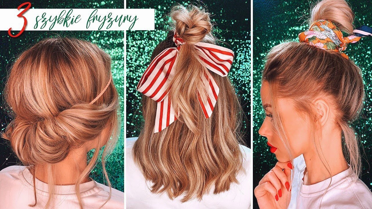3 proste fryzury na święta/sylwestra w 5 min! Klaudia Owczarek GABA_HAIR