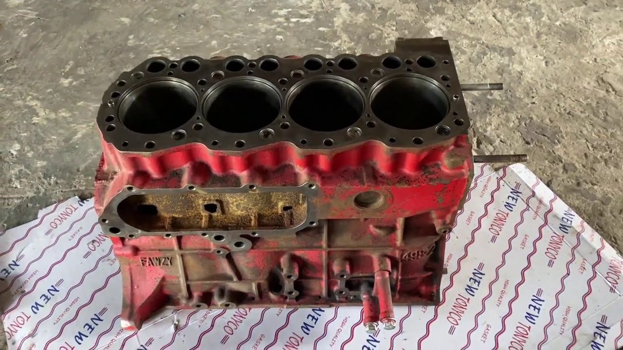 Lắp ráp động cơ Faw 498