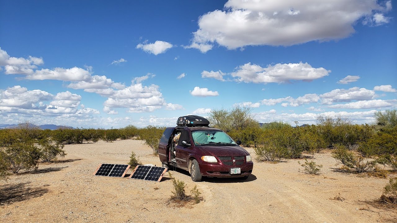 Busy Days Living In A Minivan | Leaving Yuma, finding a new camp, and day trips.