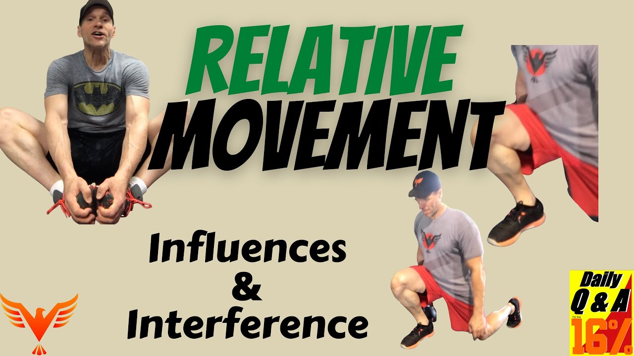 Relative Movement - Influences and Interference -  BillHartmanPT.com Q&A for The 16%
