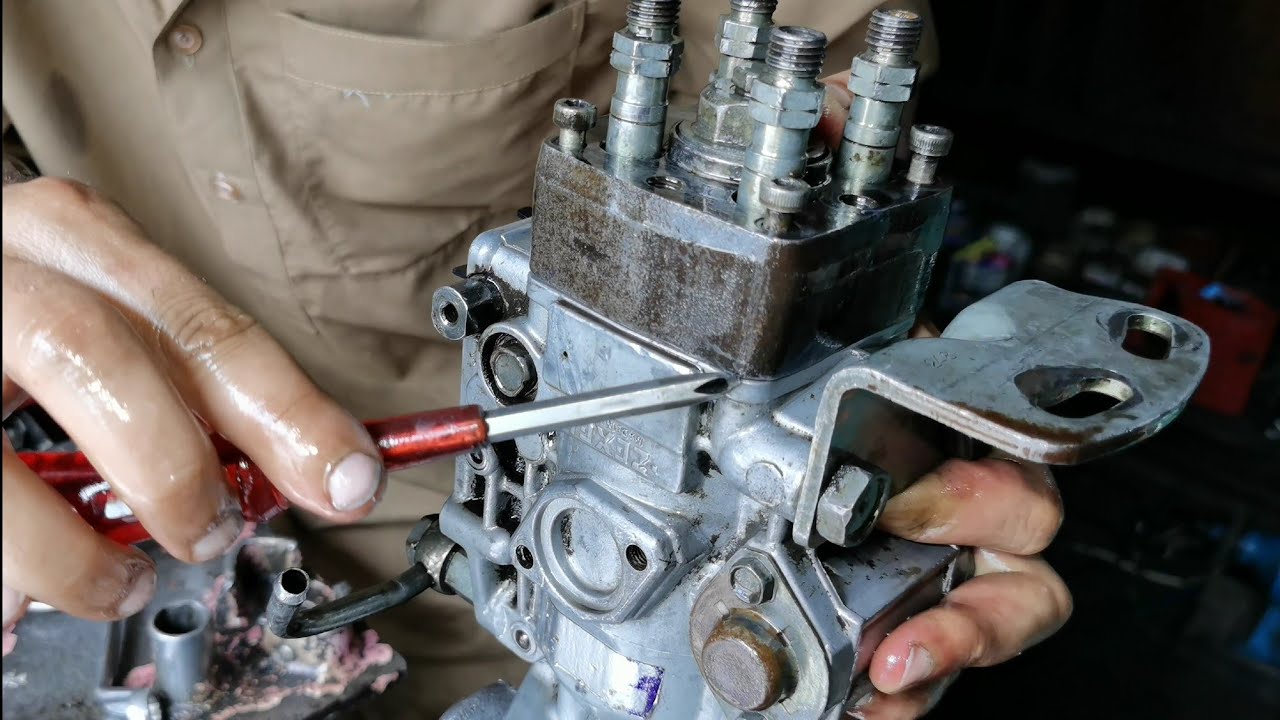 Mitsubishi 4d56 zexel pump repair roter fittings 