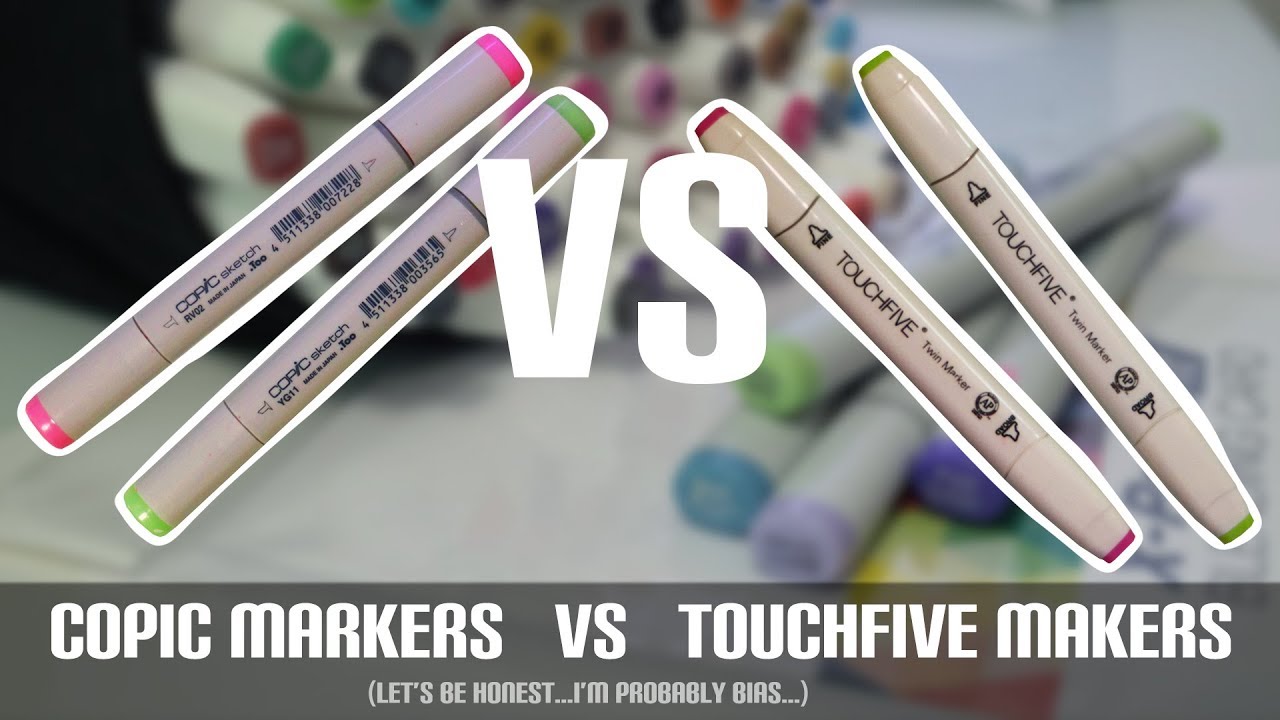 Copic Markers vs A Cheap Alternative - How Do They Compare?