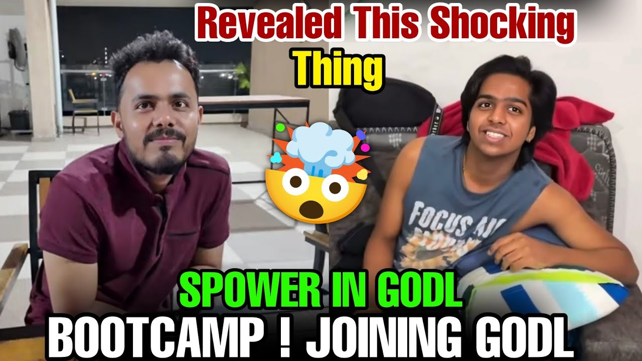 SPOWER IN GODL BOOTCAMP 🤯 || JOINING GODL 😱 || #godlike #jonathangaming