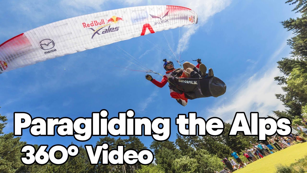 Paragliding Over the Alps with Paul Guschlbauer | 360&deg; Video (in 4K!)