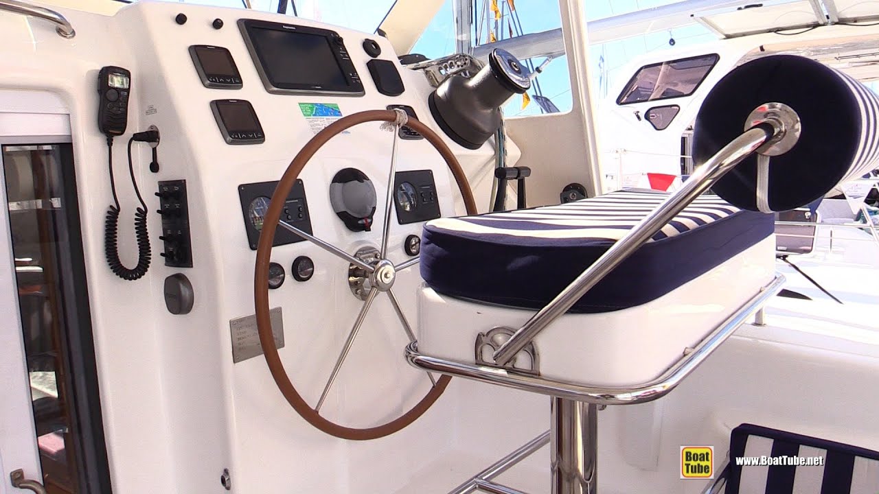 2015 St Francis 50 Catamaran - Deck and interior Walkaround - 2015 Annapolis Sail Boat Show