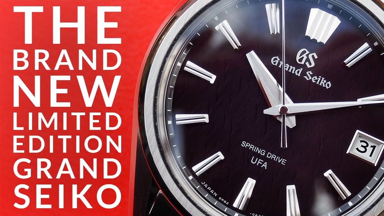 Unboxing (and Wearing) The Limited Edition Grand Seiko 'Violet Dawn' Ice Forest Spring Drive UFA