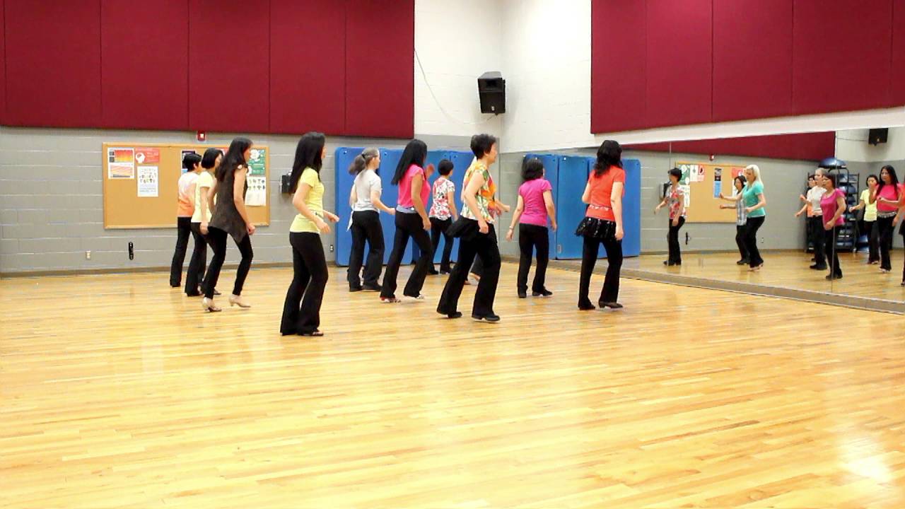 S. T.  One - Line Dance (Dance & Teach in English & 中文)