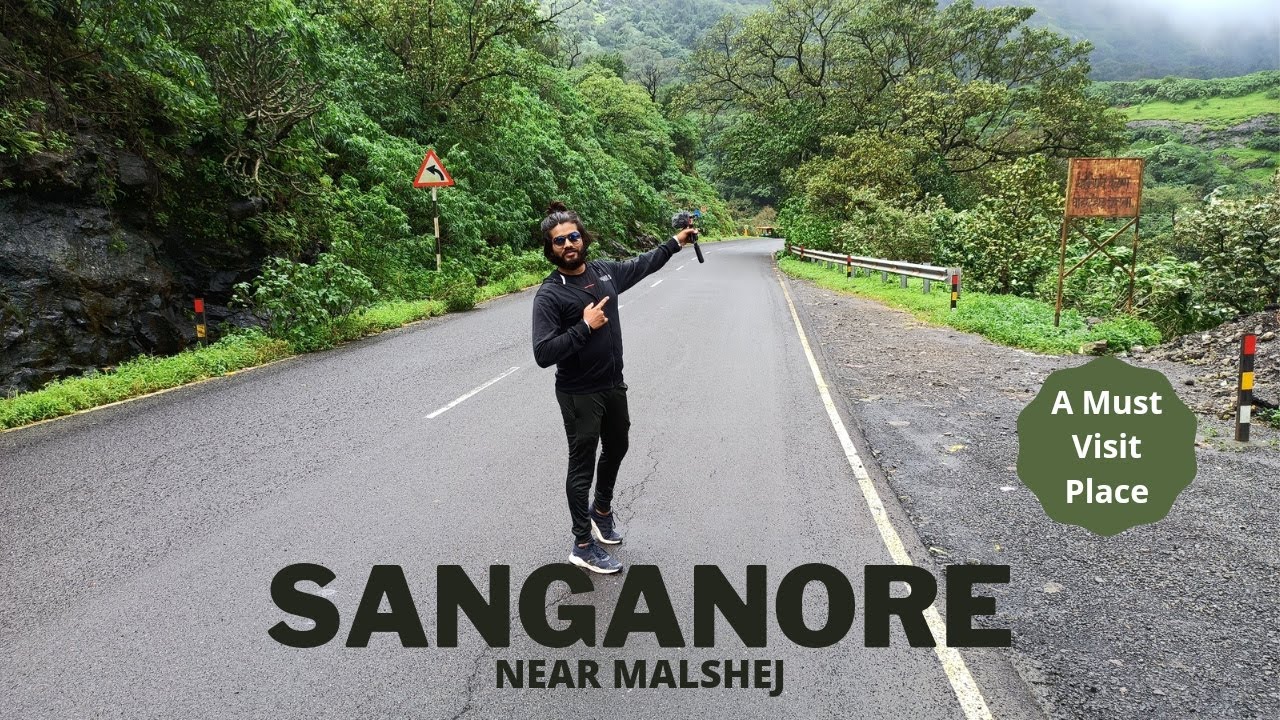 SANGANORE -  UNEXPLORED VILLAGE NEAR MALSHEJ GHAT ||SURROUNDED WITH WATERFALLS & DAM - DRONE SHOTS
