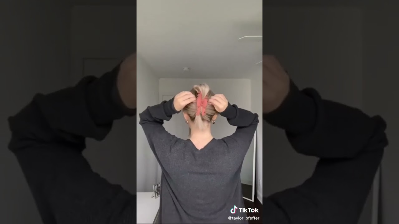 Claw clip hairstyles