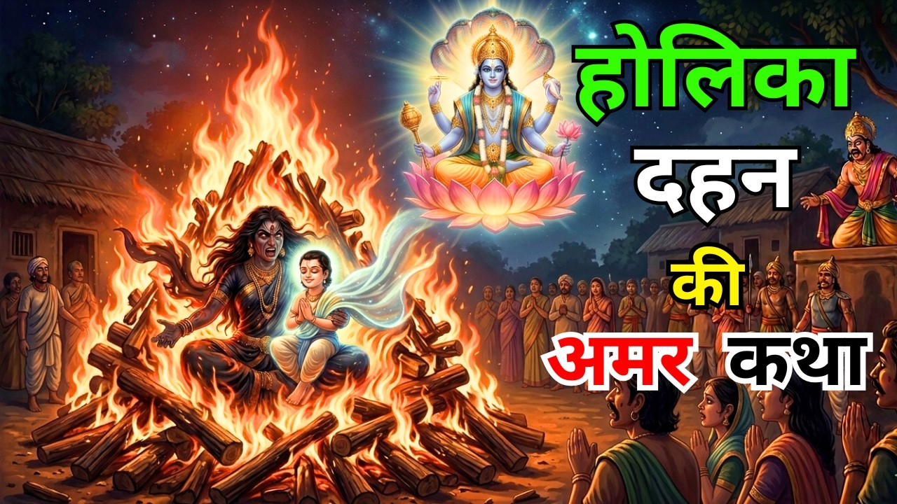 होलिका दहन  की अमर कथा | Holika Dahan Ki Kahani | Hindi Story | 04 MAR 26 #holi #holispecial