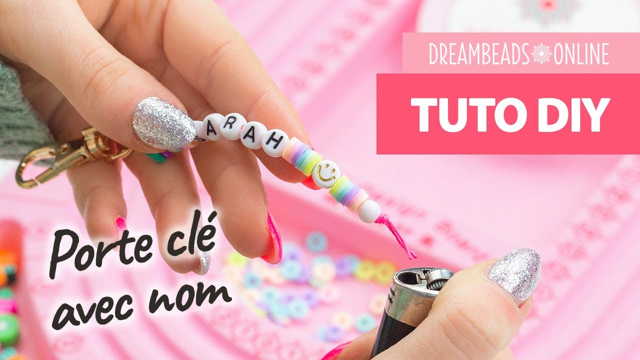 Porte clé avec nom | Fabriquer des porte clé DIY ★ Dreambeads Online