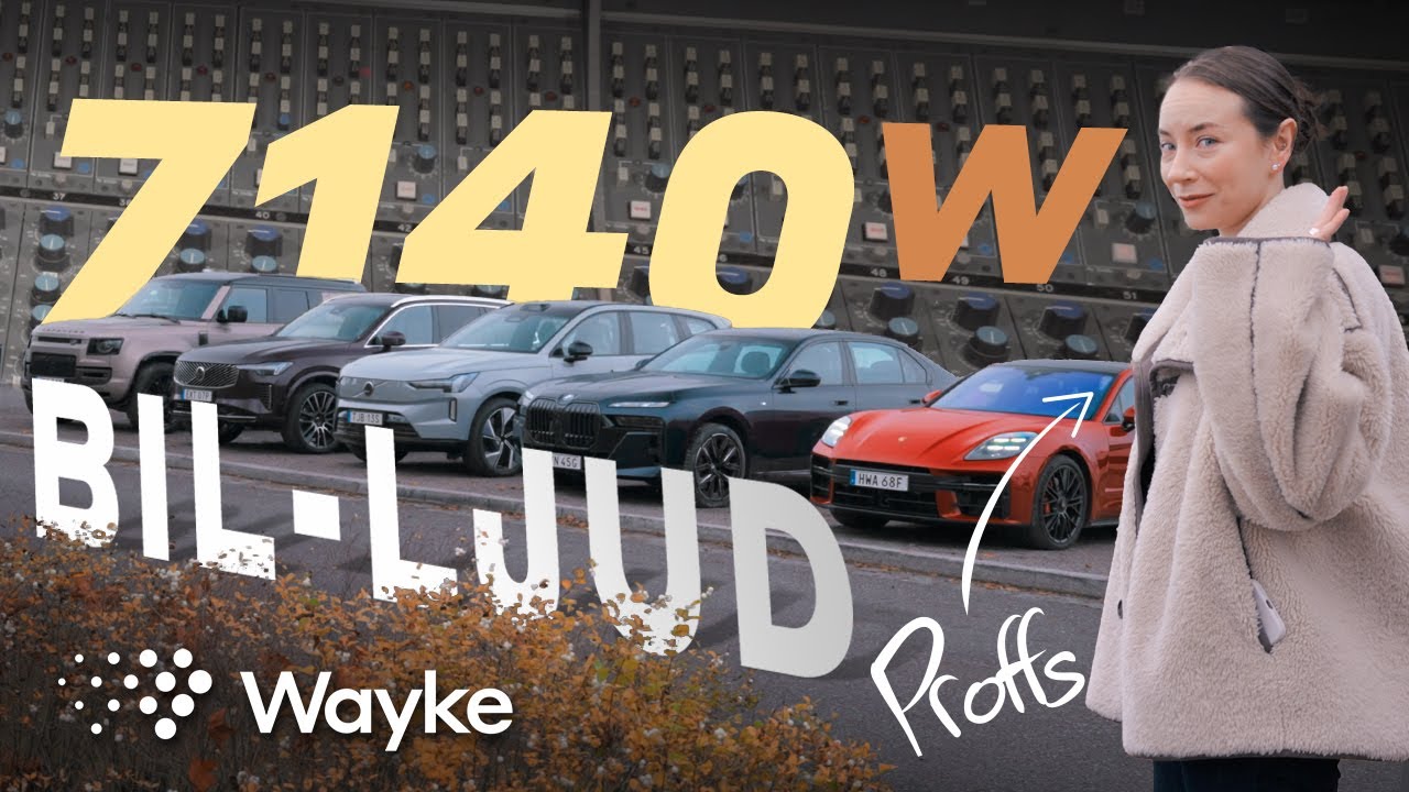 Wayke testar ljudsystem – Land Rover Defender