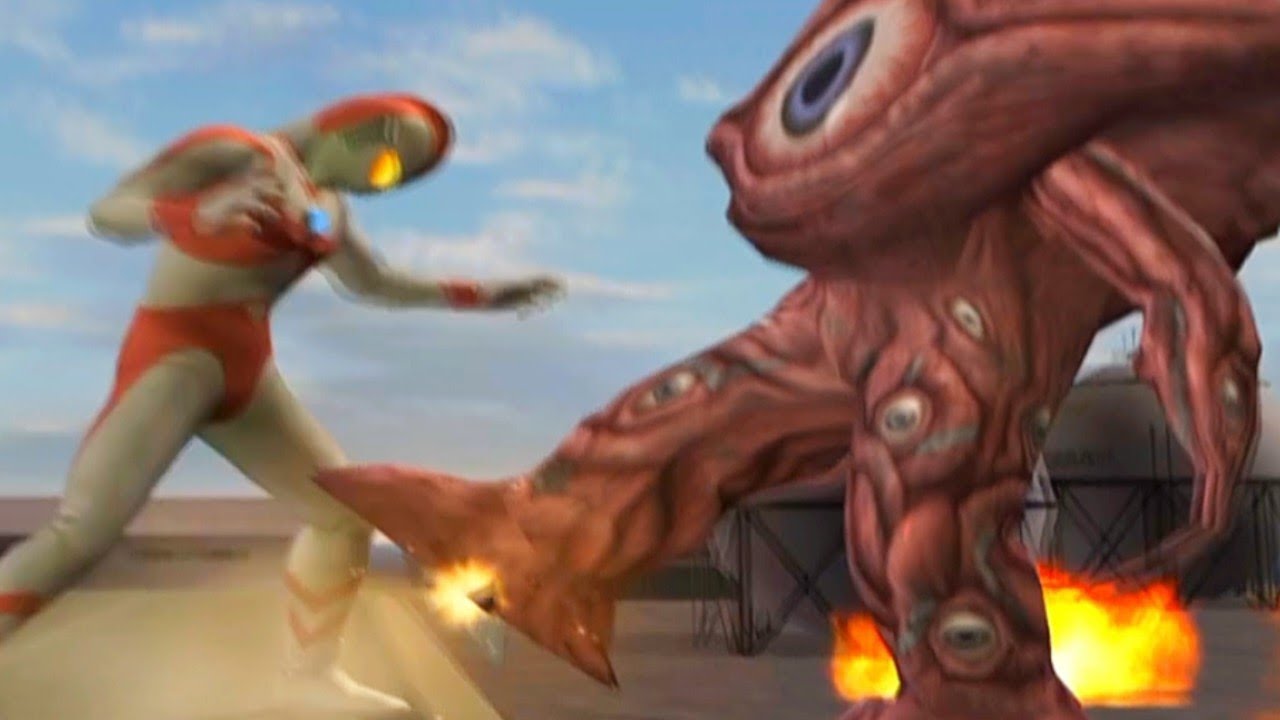 Ultraman 80 vs Gan-Q 