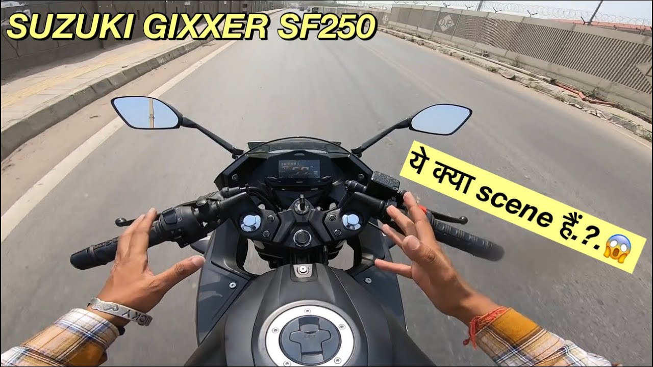 SUZUKI GIXXER SF250 RIDE REVIEW! ! ! IT BETTER THEN DUKE250..?🙄