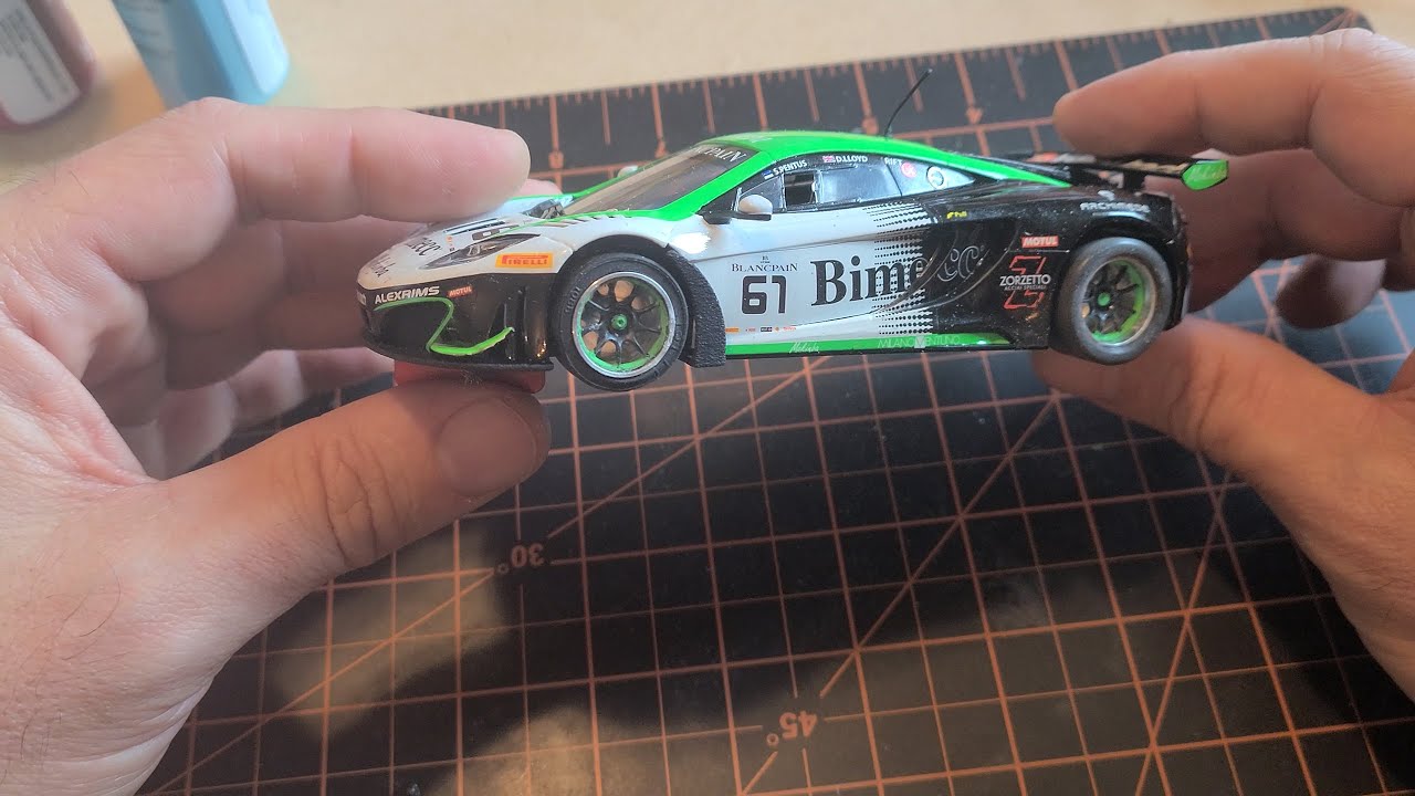 Slot Rods Ep 19 : Custom McLaren  Slot Car Build / Carrera D132 slot car / Slot.it / NSR