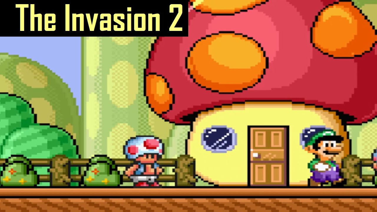 Super Mario Bros X: The Invasion 2, World 1, Luigi [100%/Playthrough/English/HD] SMBX