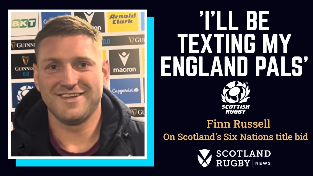 ‘Peak of my career’ - Finn Russell eyes Six Nations win 