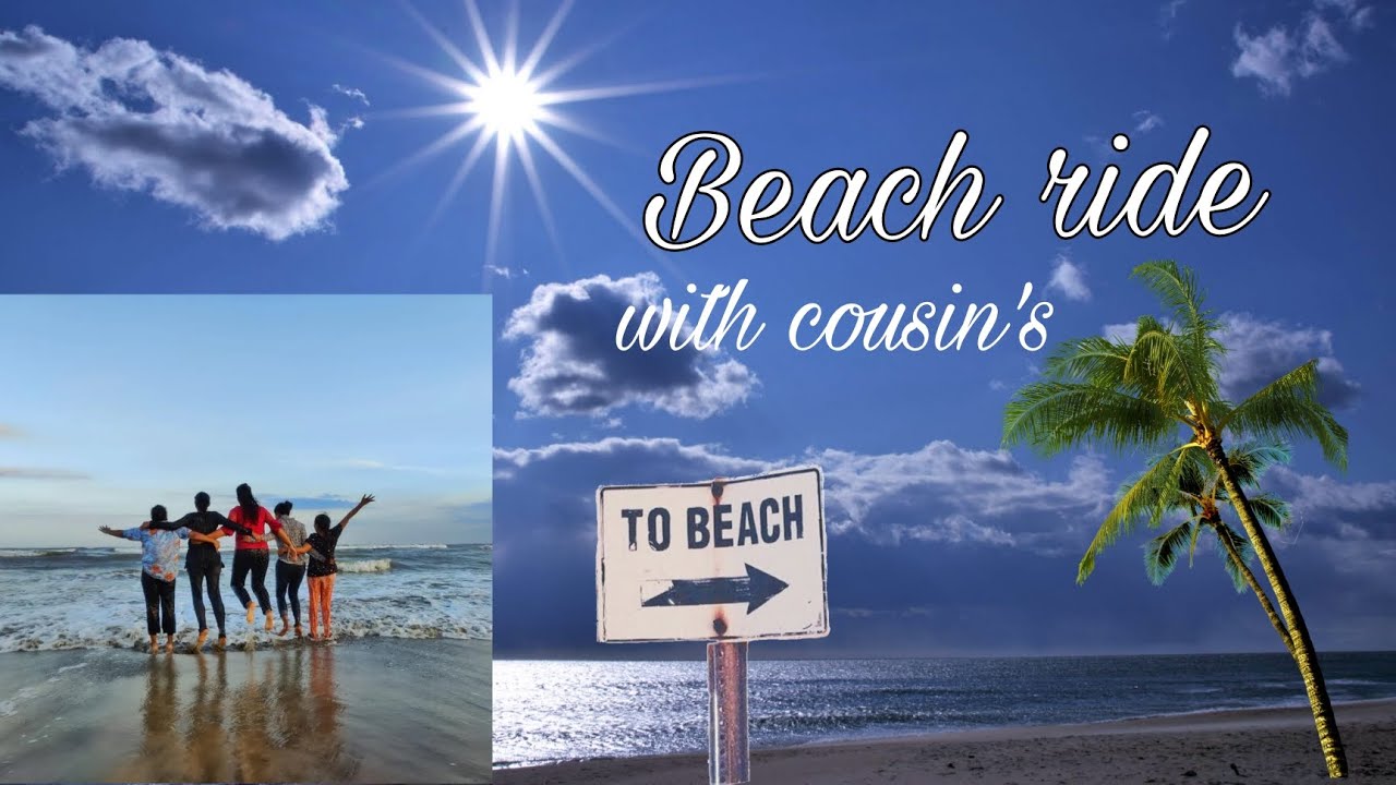 Bhimavaram To Chinna Gollapalem Beach 🌊|| Chinna Gollapalem Village || Cousin's Beach ride🏖️||🌅⛵🌈