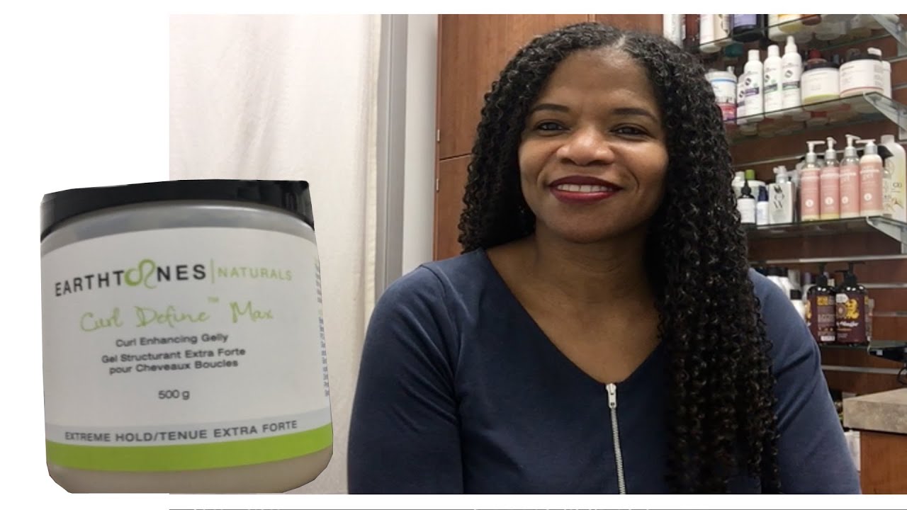 Wash and Go with Earthtones Curl Define Max Extreme Hold