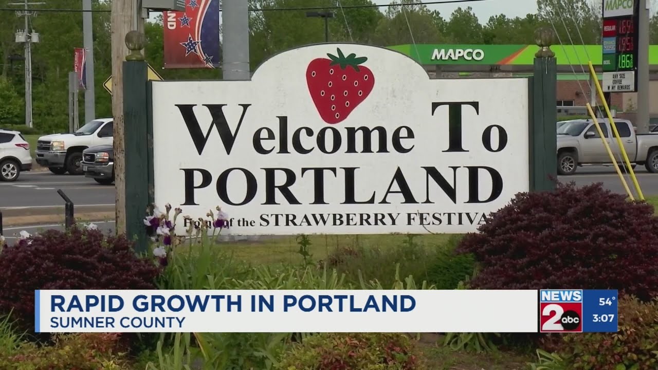 Rapid growth in Portland, TN
