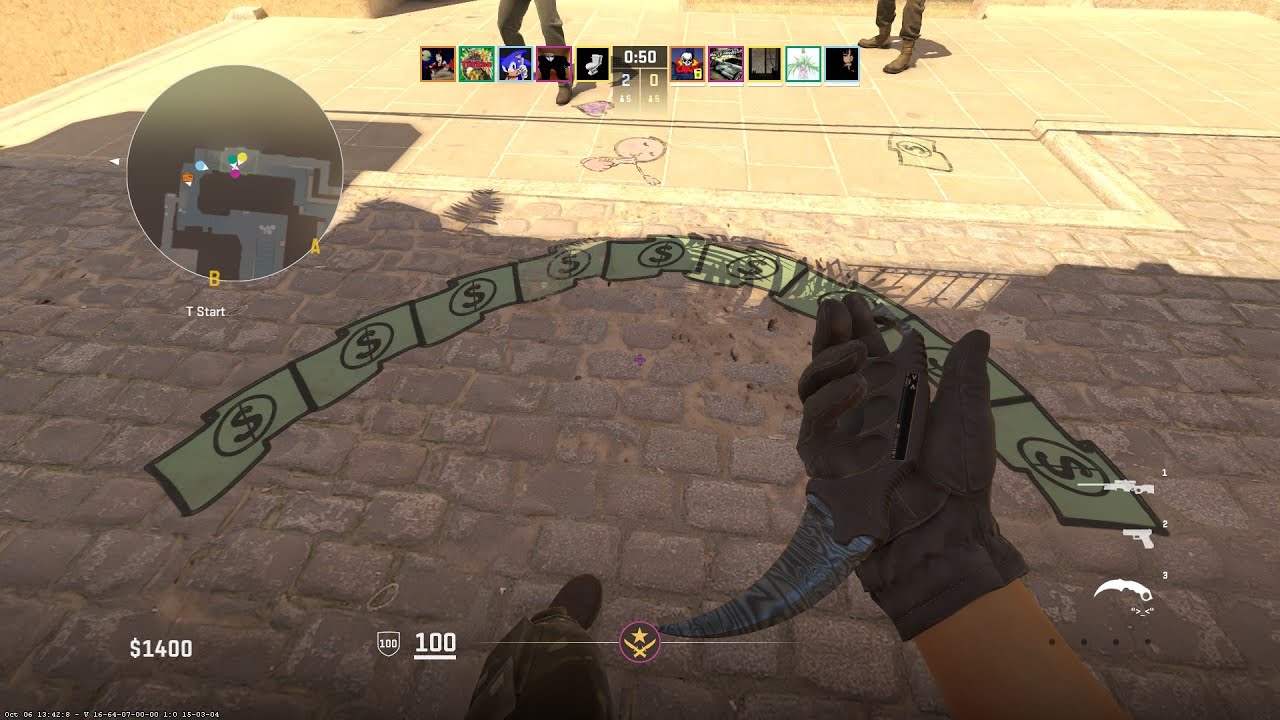 movement CHEATING with a KARAMBIT