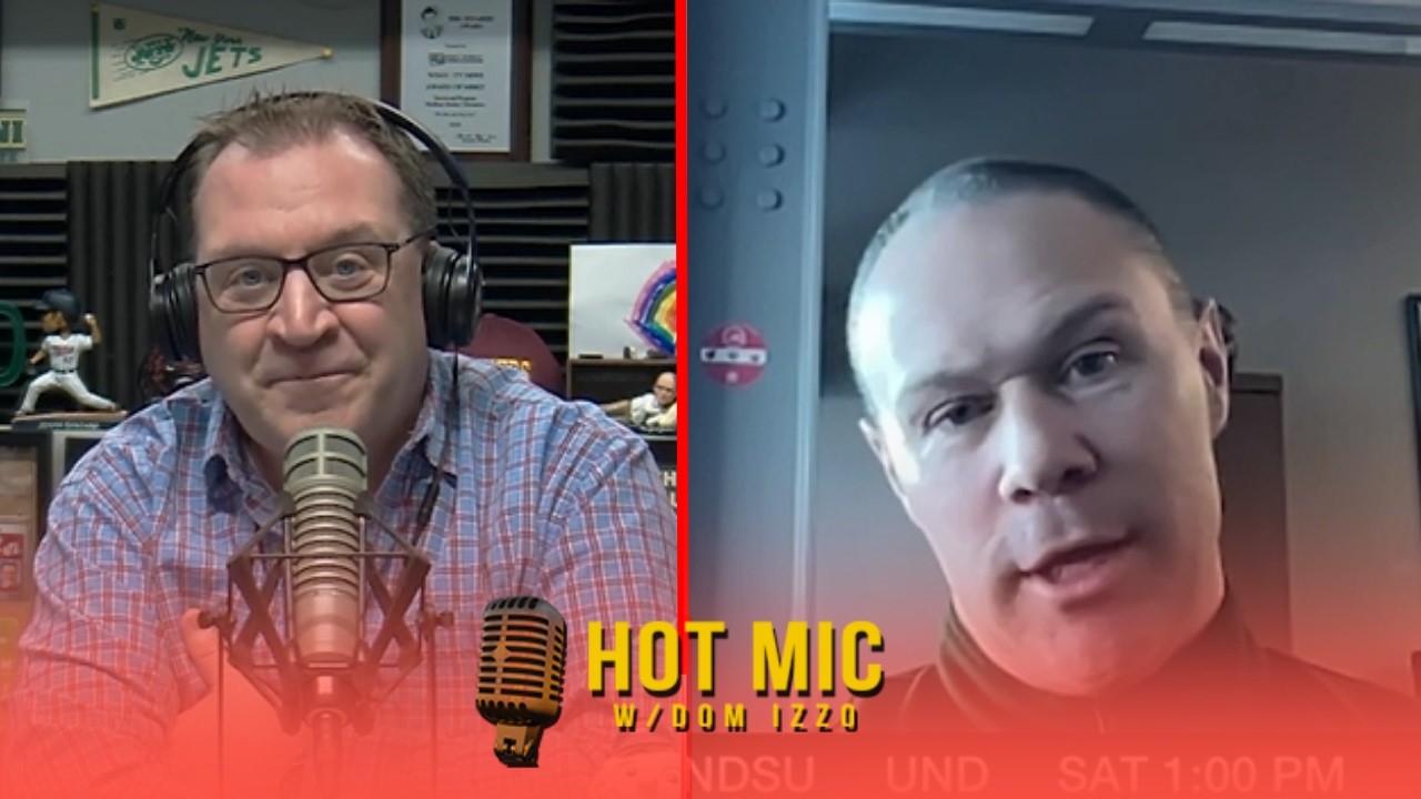 Hot Mic Interview: Jory Collins previews NDSU's matchup on the road in Grand Forks