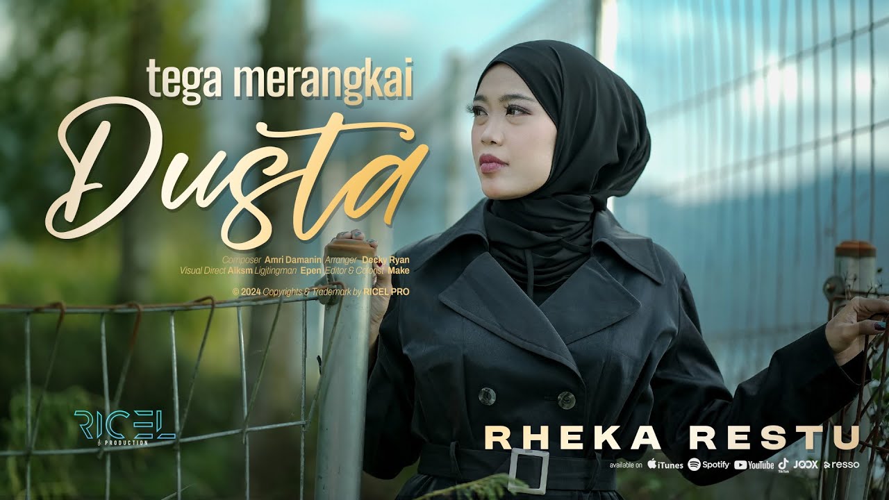 Rheka Restu - Tega Merangkai Dusta (Official Music Video)