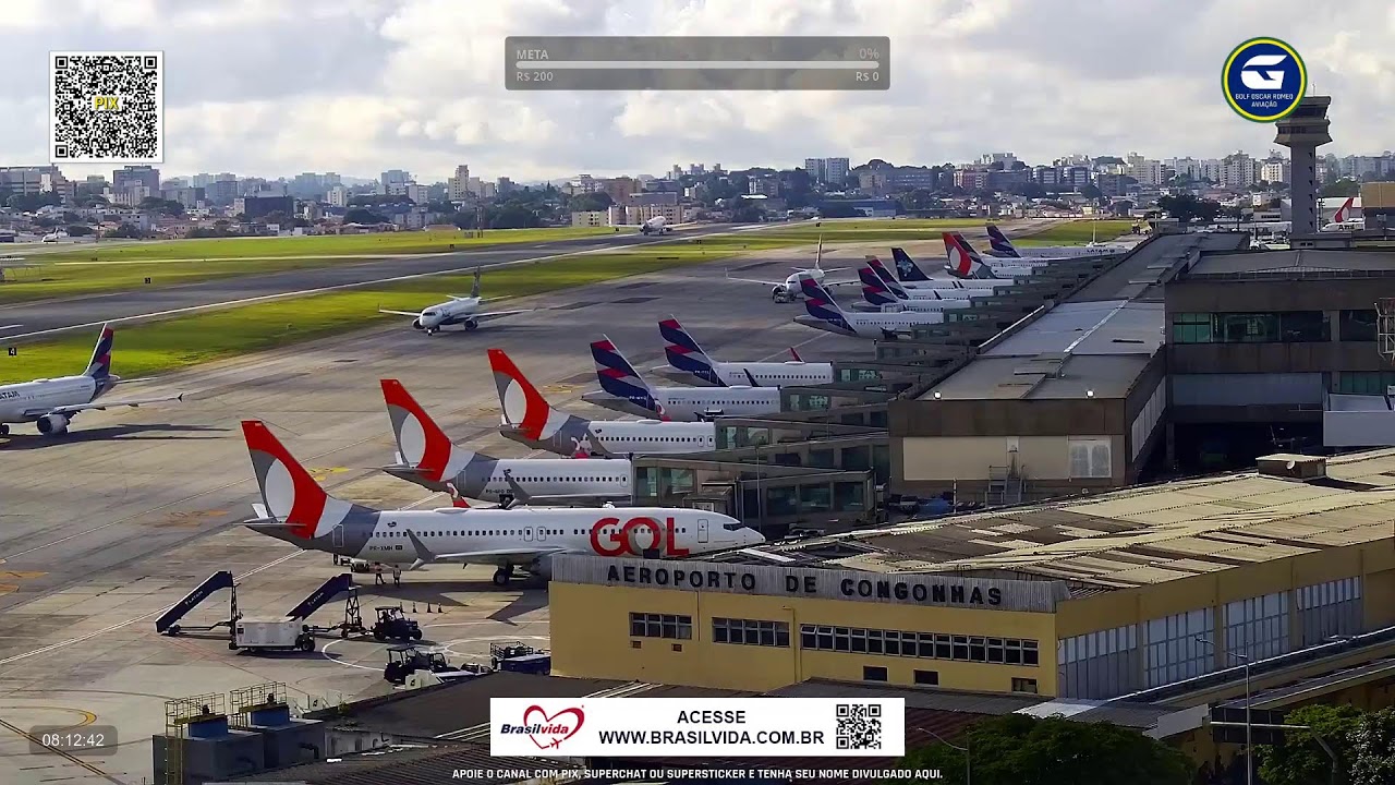 SBSP LIVE #2 - Aeroporto de São Paulo AO VIVO - CGH Airport - 18/02 Noite