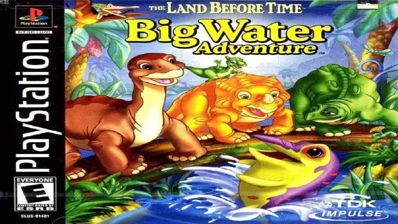 The Land Before Time: Big Water Adventure Longplay [PS1] [No-Com]