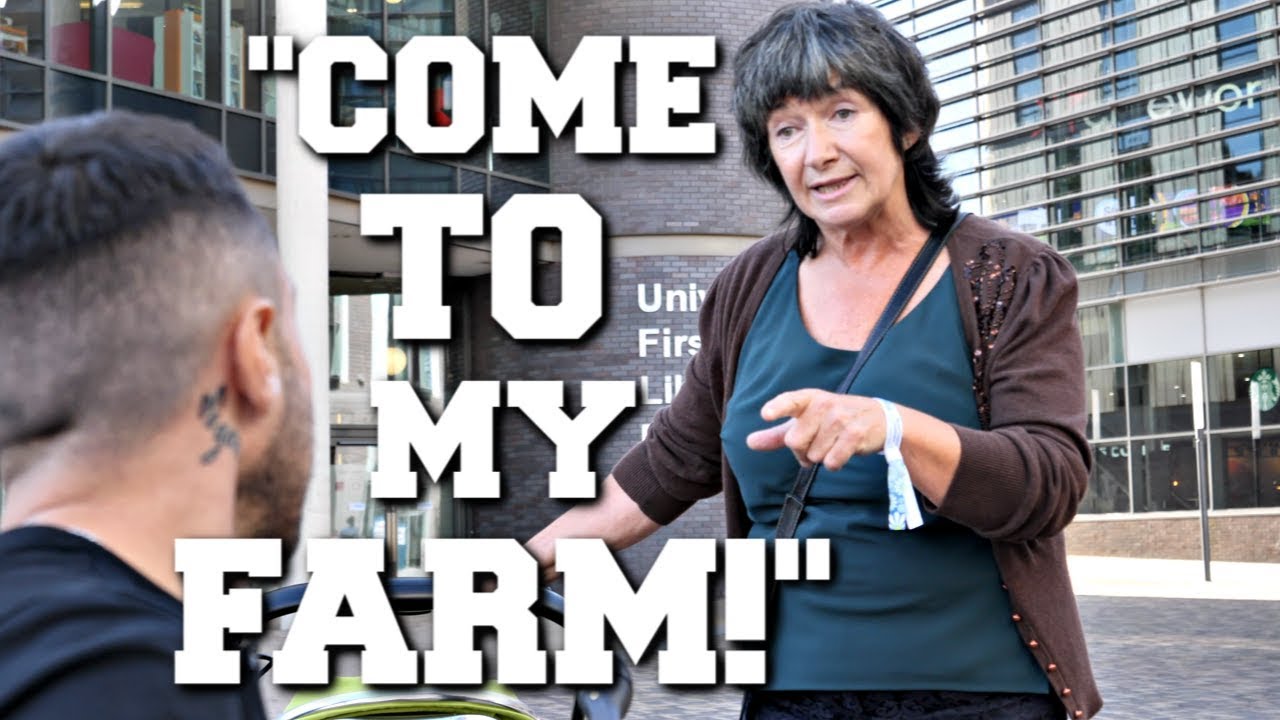 Dairy Farmer CHALLENGES Vegan Activist