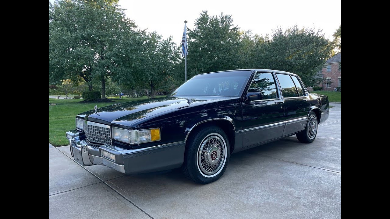 1989 Cadillac Sedan DeVille - 32K Original Miles! Immaculate! Available at www.bluelineclassics.com