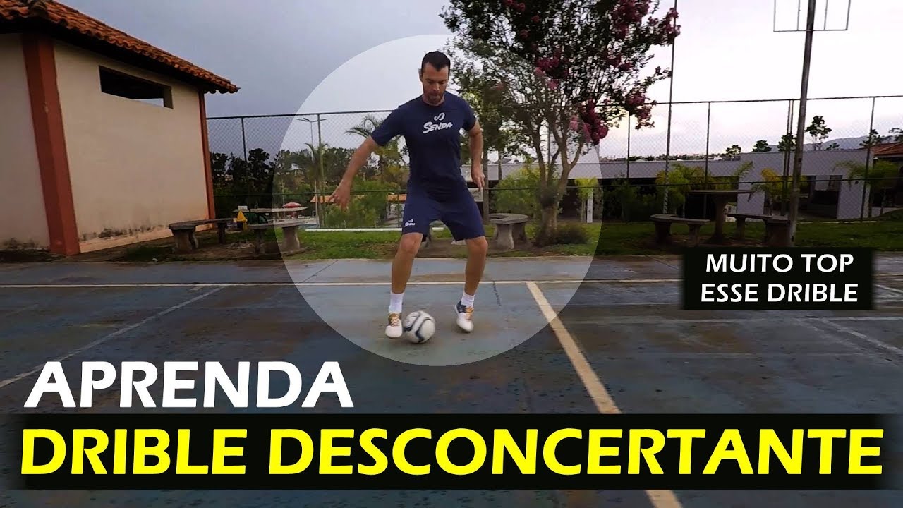 APRENDA DRIBLE DESCONCERTANTE - CR7, RONALDO, NEYMAR JÁ FIZERAM ESSE DRIBLE