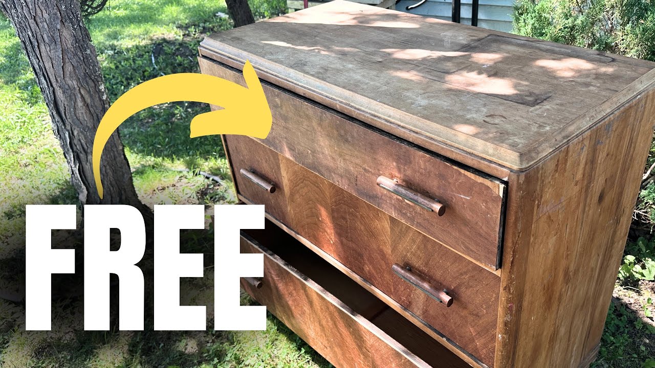 Restoring Decades of Furniture Abuse (DIY Refinishing)