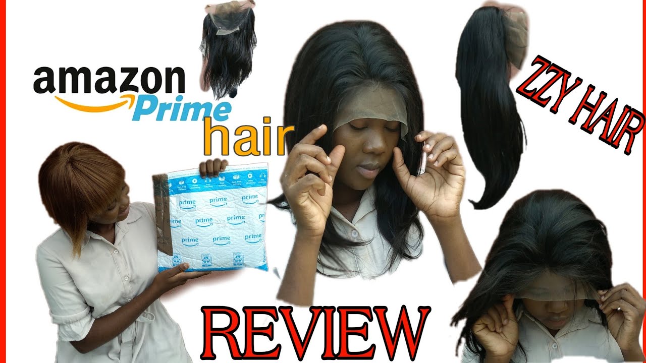 $63 Amazon Prime lace frontal wig || ZZY FASHION Hair #amazonhair #cheaphair #wig