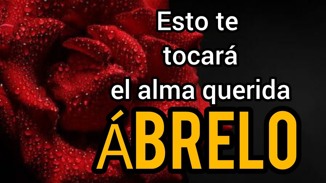 un TE AMO muy triste y lleno de emocion que te tocara el alma carino escuchalo corazon
