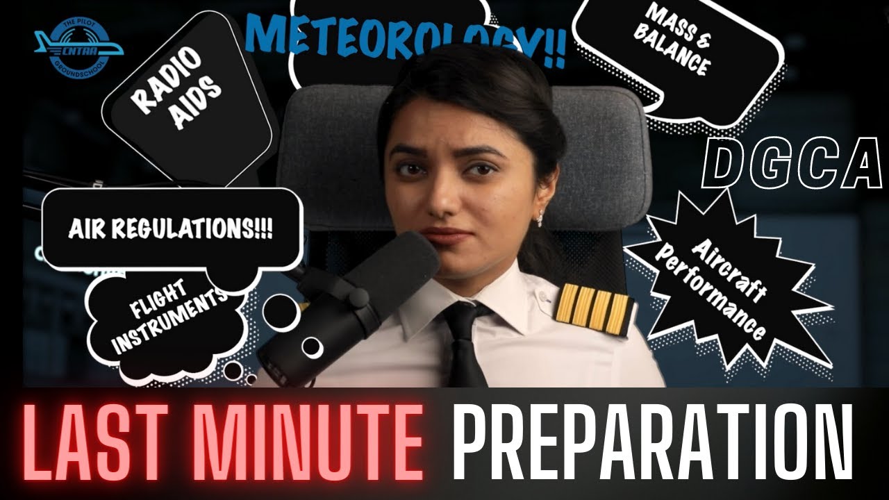 CPL DGCA EXAMS 5 Hacks for last Minute
