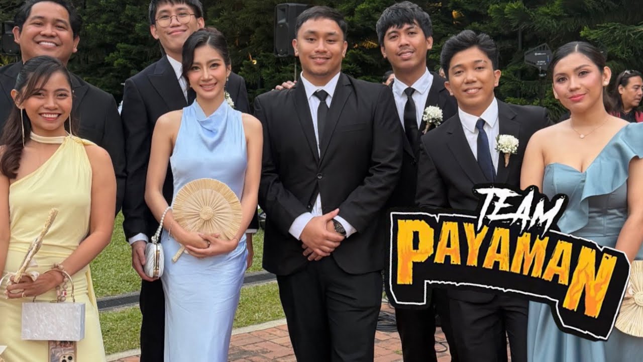  NAG ATTEND NG KASALAN SINA CONG TV