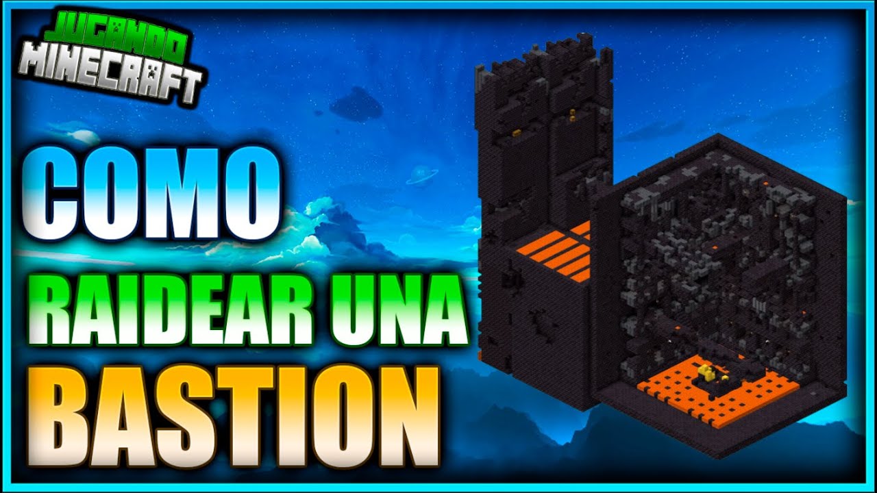 COMO BUSCAR Y RAIDEAR UNA BASTION DEL NETHER Y PLANTILLA NETHERITE - JUGANDO MINECRAFT Ep 28