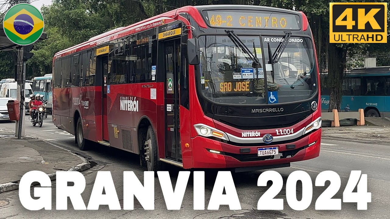 Novos Ônibus da Auto Lotação Ingá - Marcarello GranVia VolksBus 17.230 S Euro VI - Fui Conferir #65