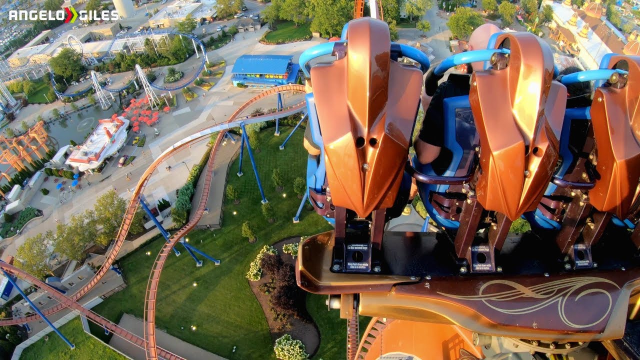 Valravn Cedar Point POV 4K 60FPS Tallest Dive Coaster In The US!