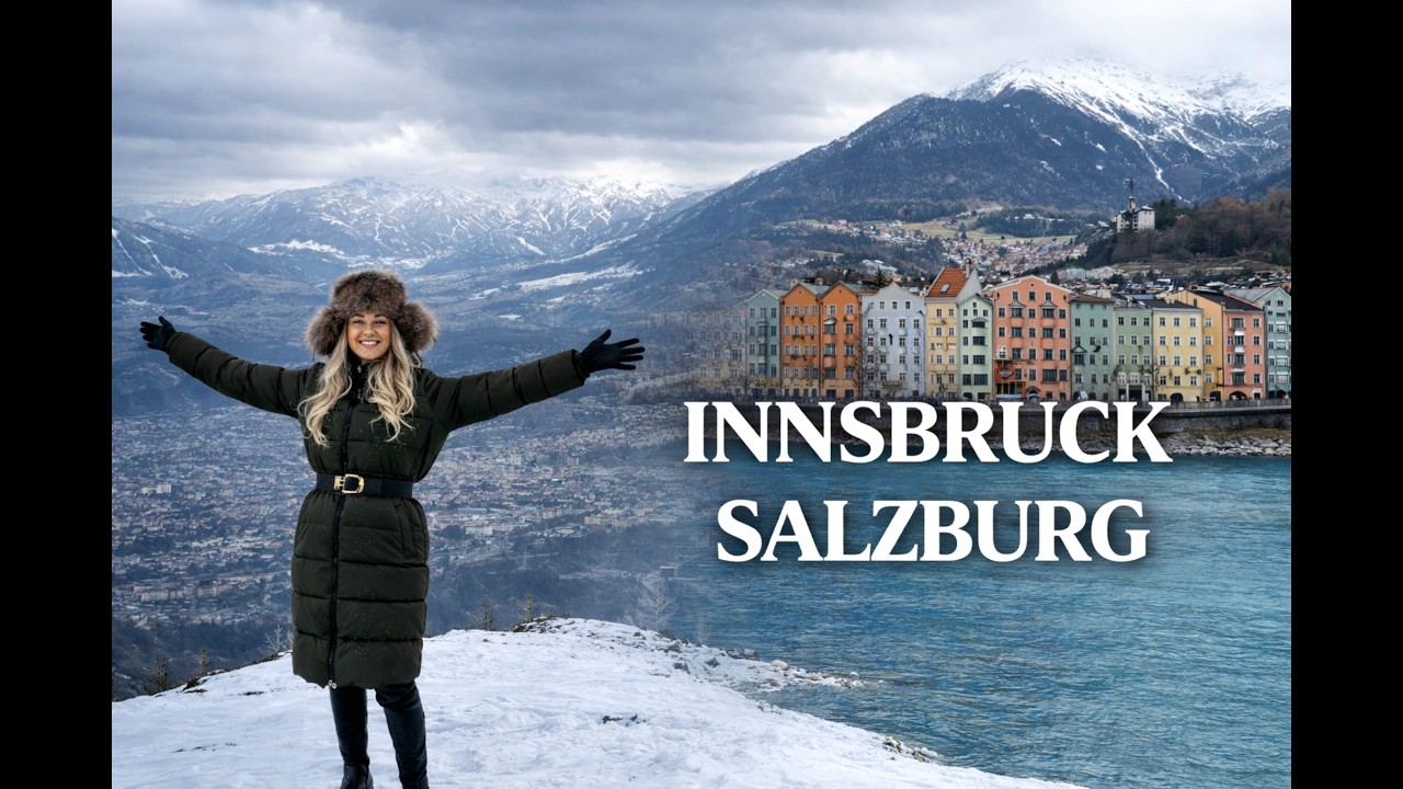INNSBRUCK & SALZBURG  🇦🇹 Winter in the Austrian Alps | Two Different Impressions