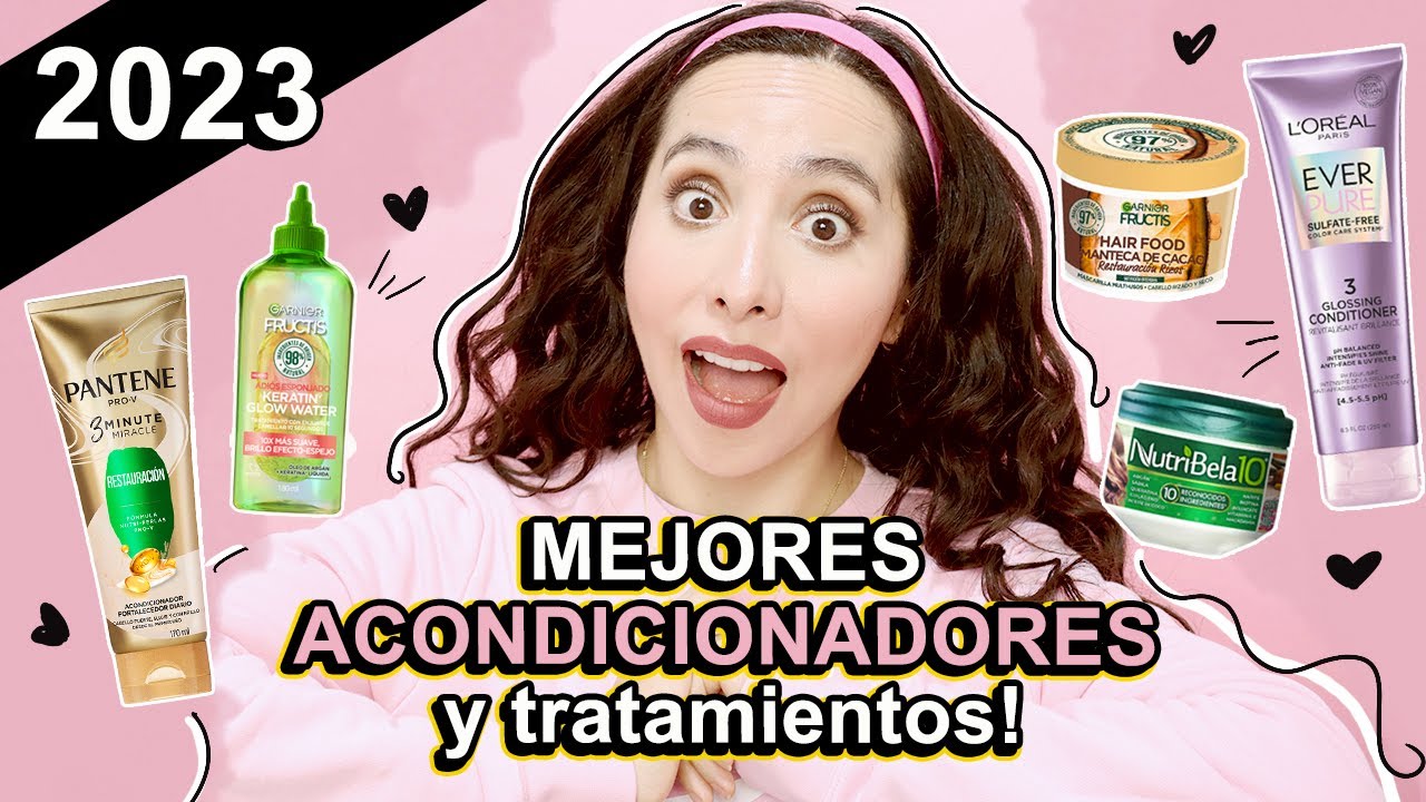 MEJORES ACONDICIONADORES Y MASCARILLAS PARA RIZOS 2023! 🥇