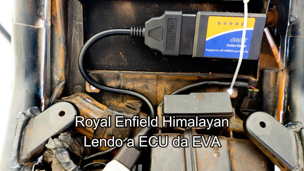 [109] Royal Enfield Himalayan - Acessando a ECU da Eva