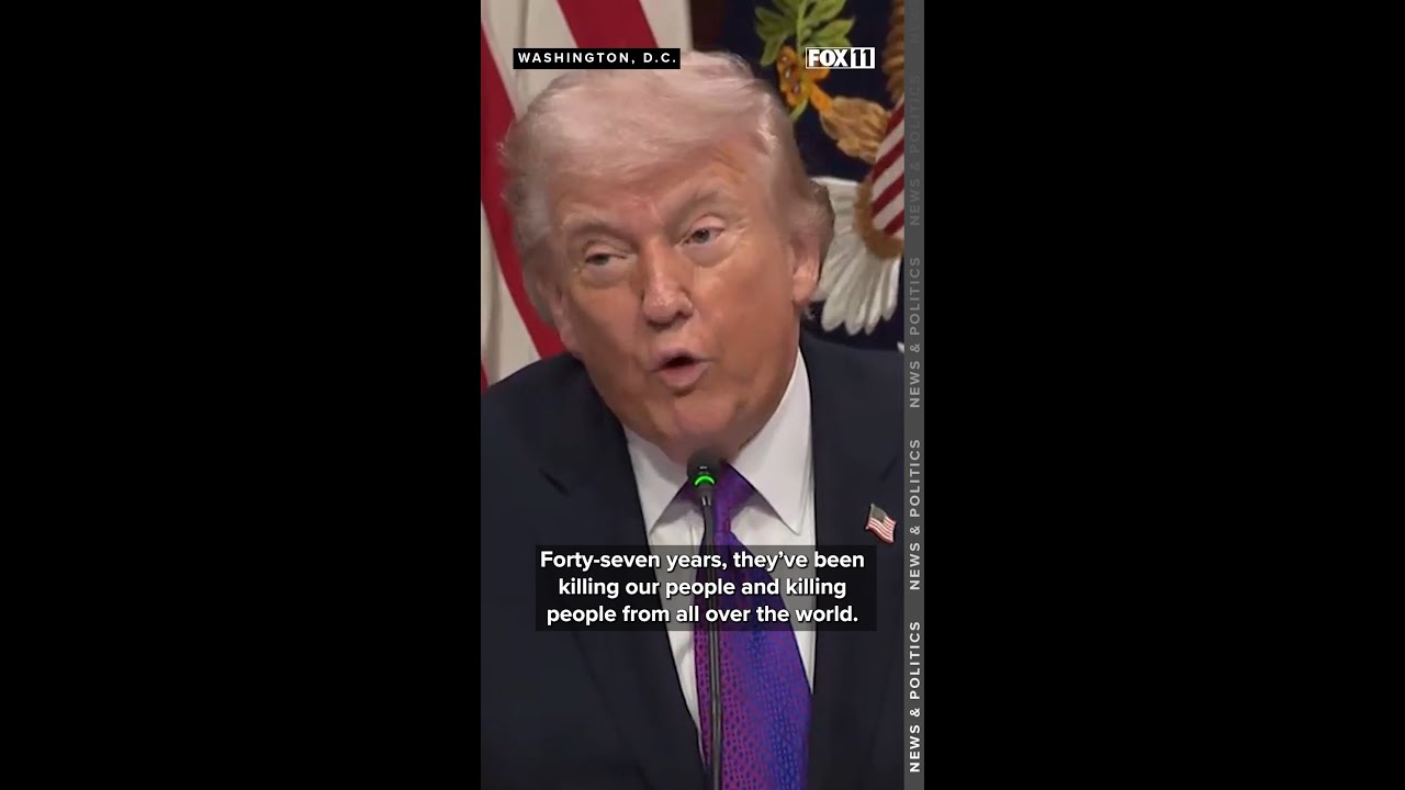 President Donald Trump gives high praise to Operation Epic Fury as U.S. continues strikes on Iran