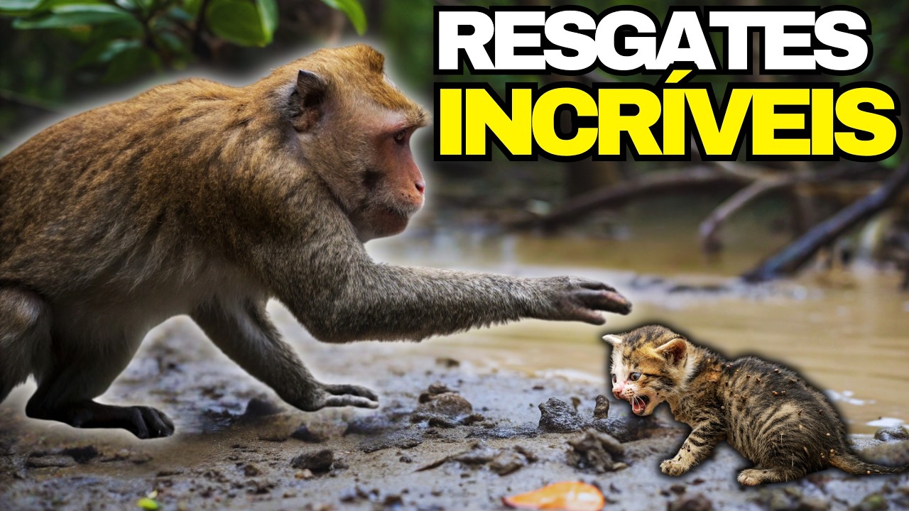 INACREDIT&Aacute;VEL: Animais Salvando Outros Animais!