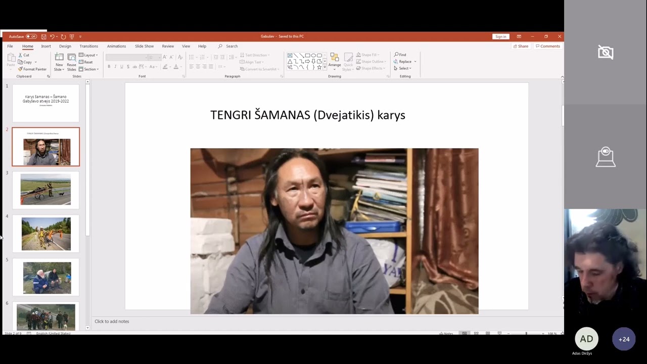 Šamanas - karys: A. Gabyševo istorija. Gintautas Mažeikis